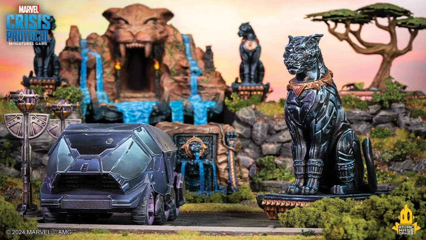 Marvel: Crisis Protocol - Kingdom of Wakanda Terrain Pack
