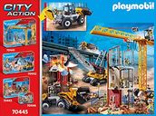 Playmobil® City Action Wheel Loader back of the box