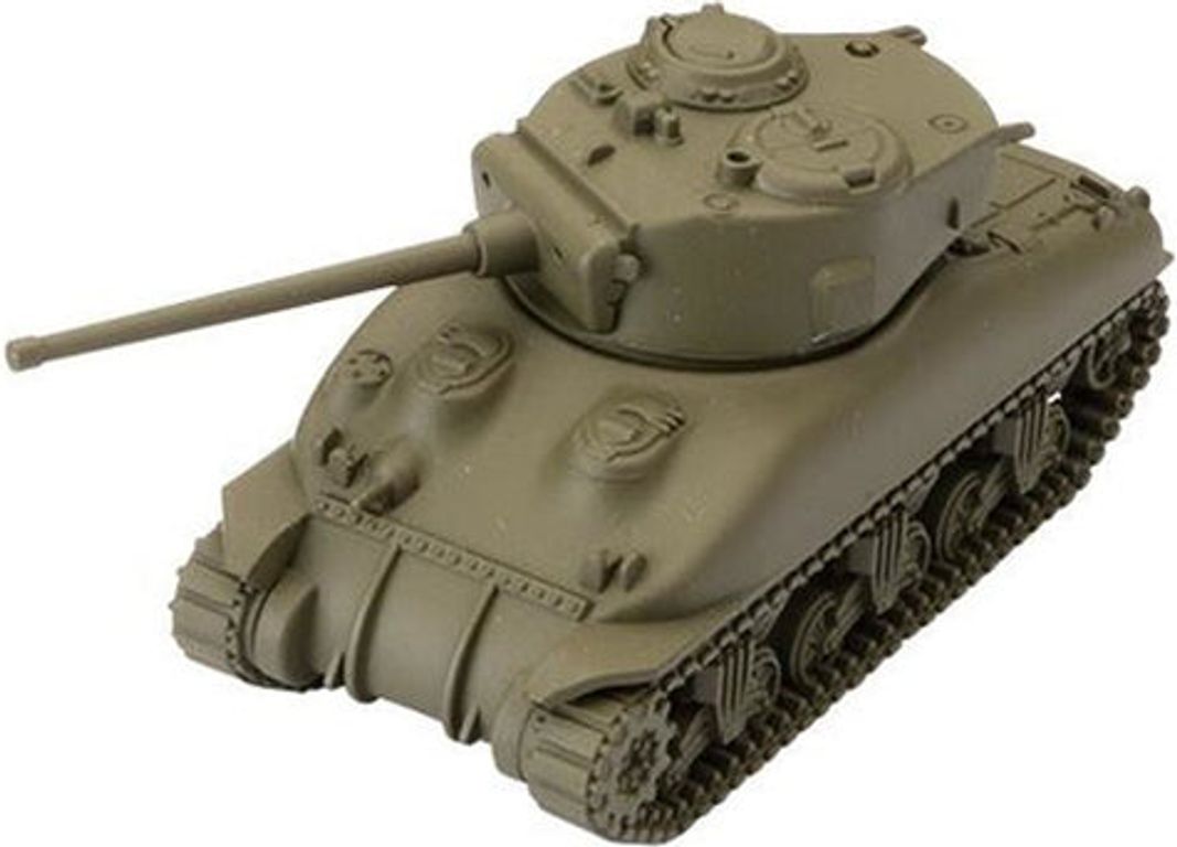 World of Tanks Miniatures Game: American – M4A1 Sherman (76mm) miniature