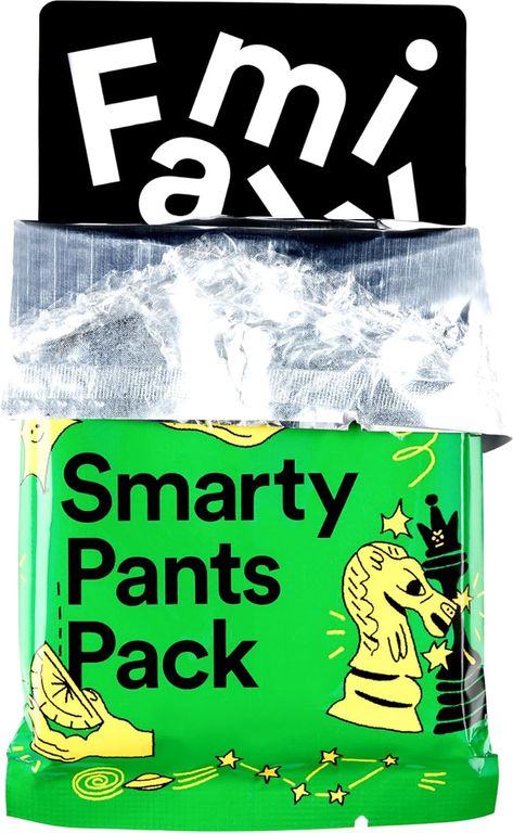 Cards Against Humanity: Family Edition – Smarty Pants Pack box