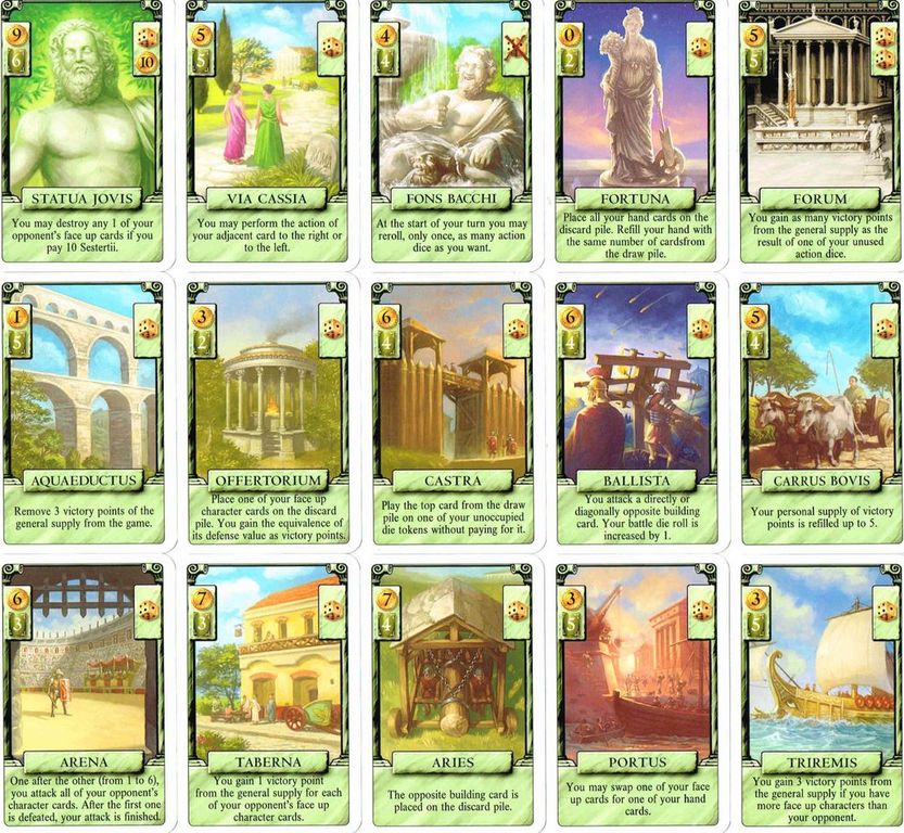 Arena: Roma II cartes