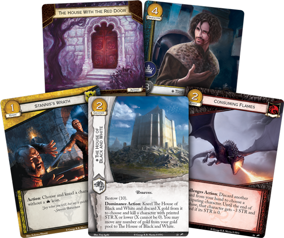 A Game of Thrones: The Card Game (Second Edition) – Journey to Oldtown cards