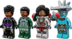 LEGO® Marvel Shuris Sonnenvogel minifiguren