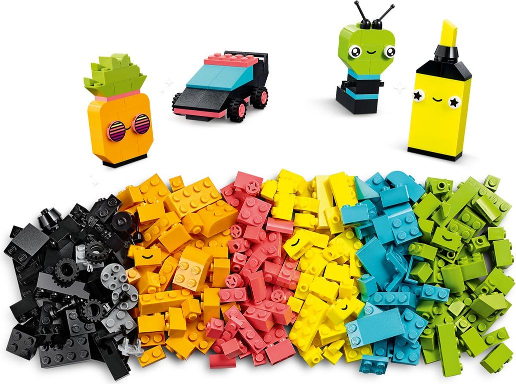 LEGO® Classic Divertimento creativo - Neon componenti