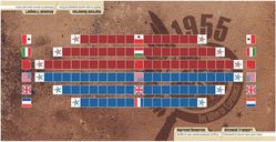 1955: The War of Espionage juego de mesa