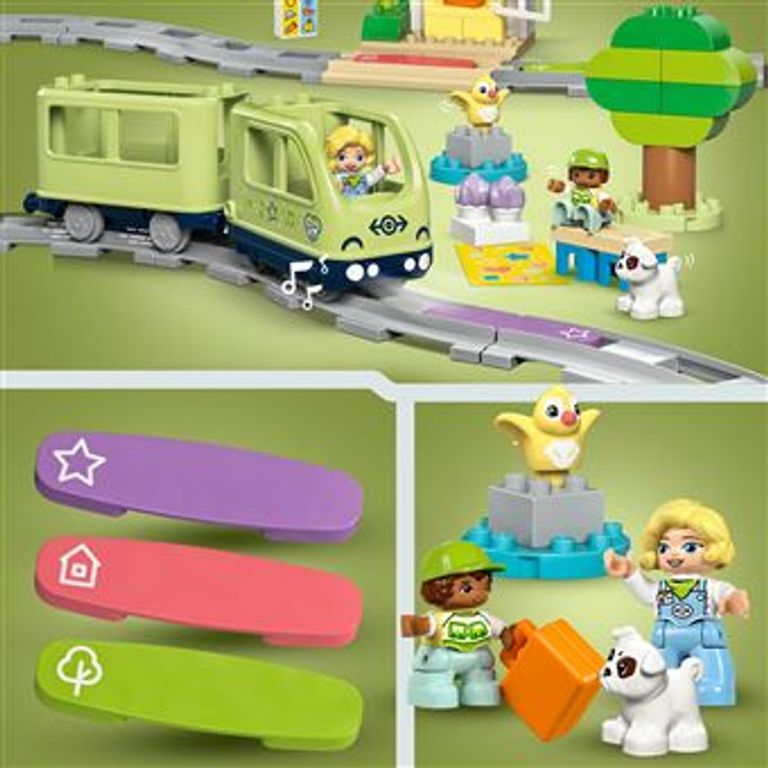LEGO® DUPLO® Interactive Adventure Train components