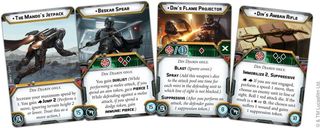 Star Wars: Legion – Din Djarin & Grogu Operative Expansion cards