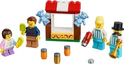 LEGO® Minifigures Jahrmarkt-Minifiguren-Zubehörset komponenten