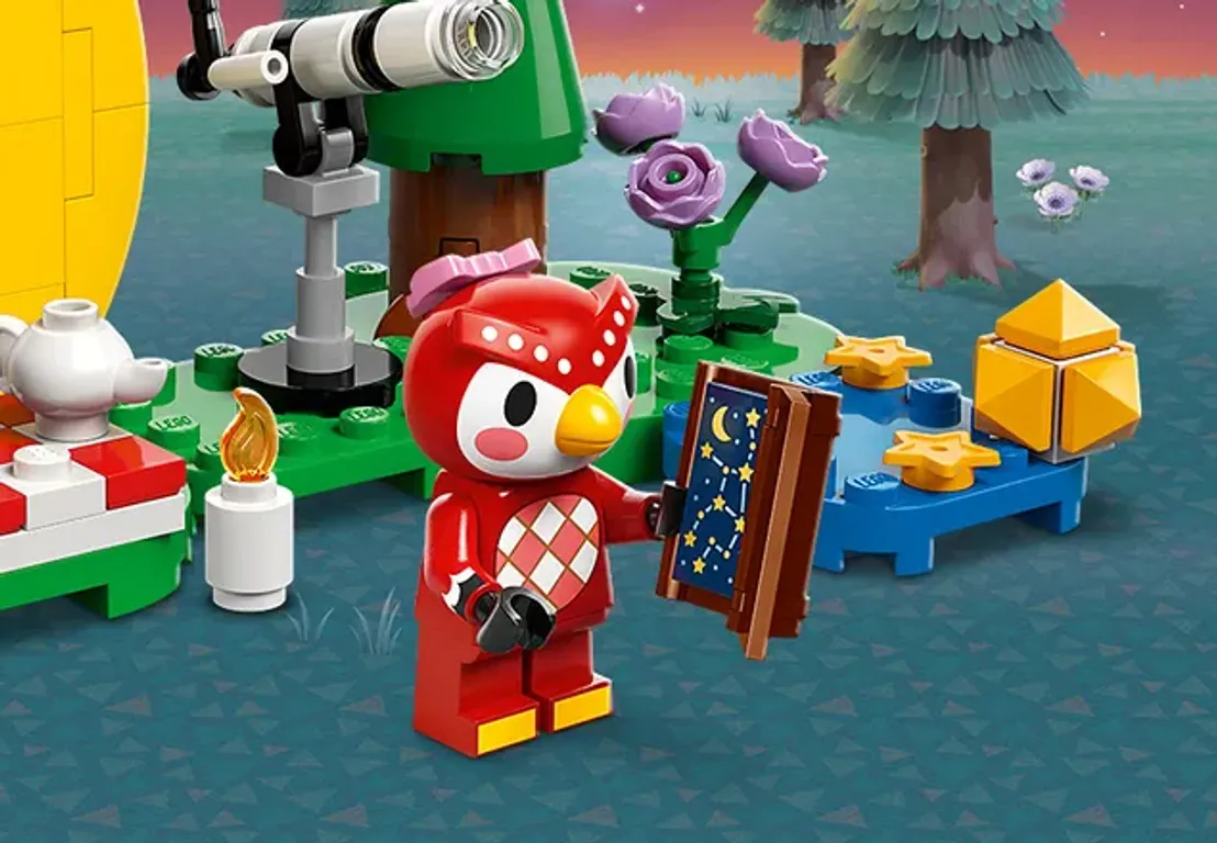 LEGO® Animal Crossing Sternbeobachtung mit Eufemia