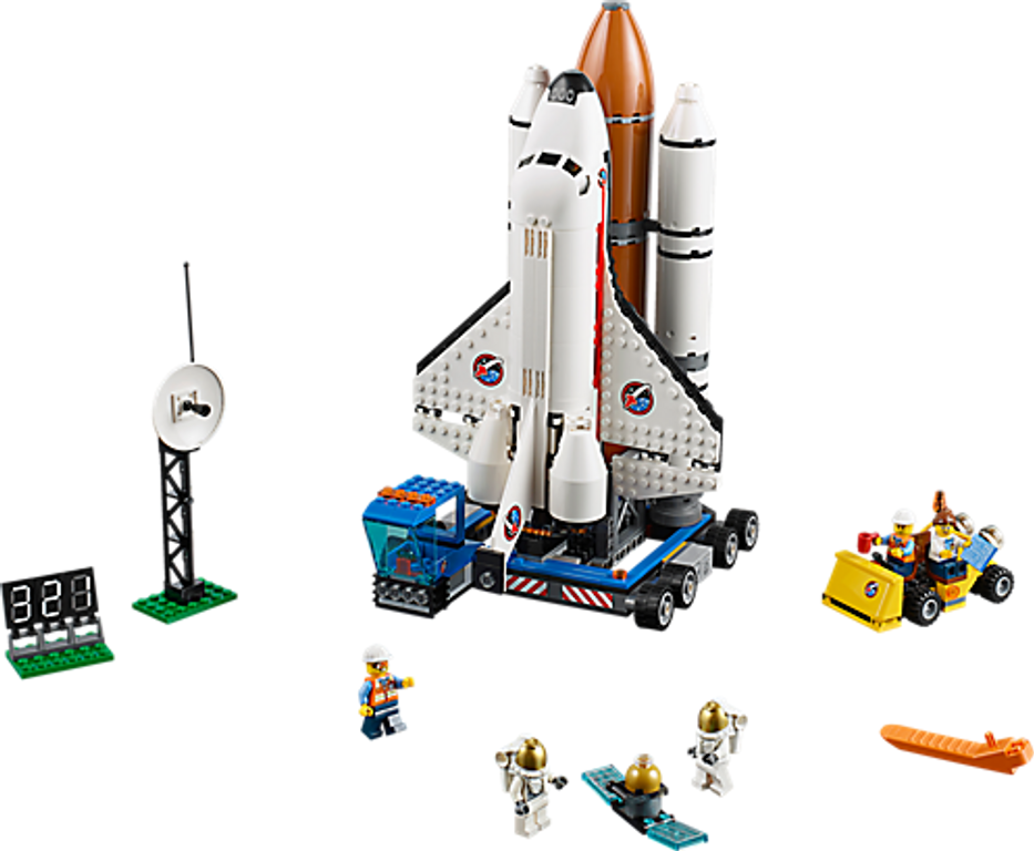 LEGO® City Raketenstation komponenten