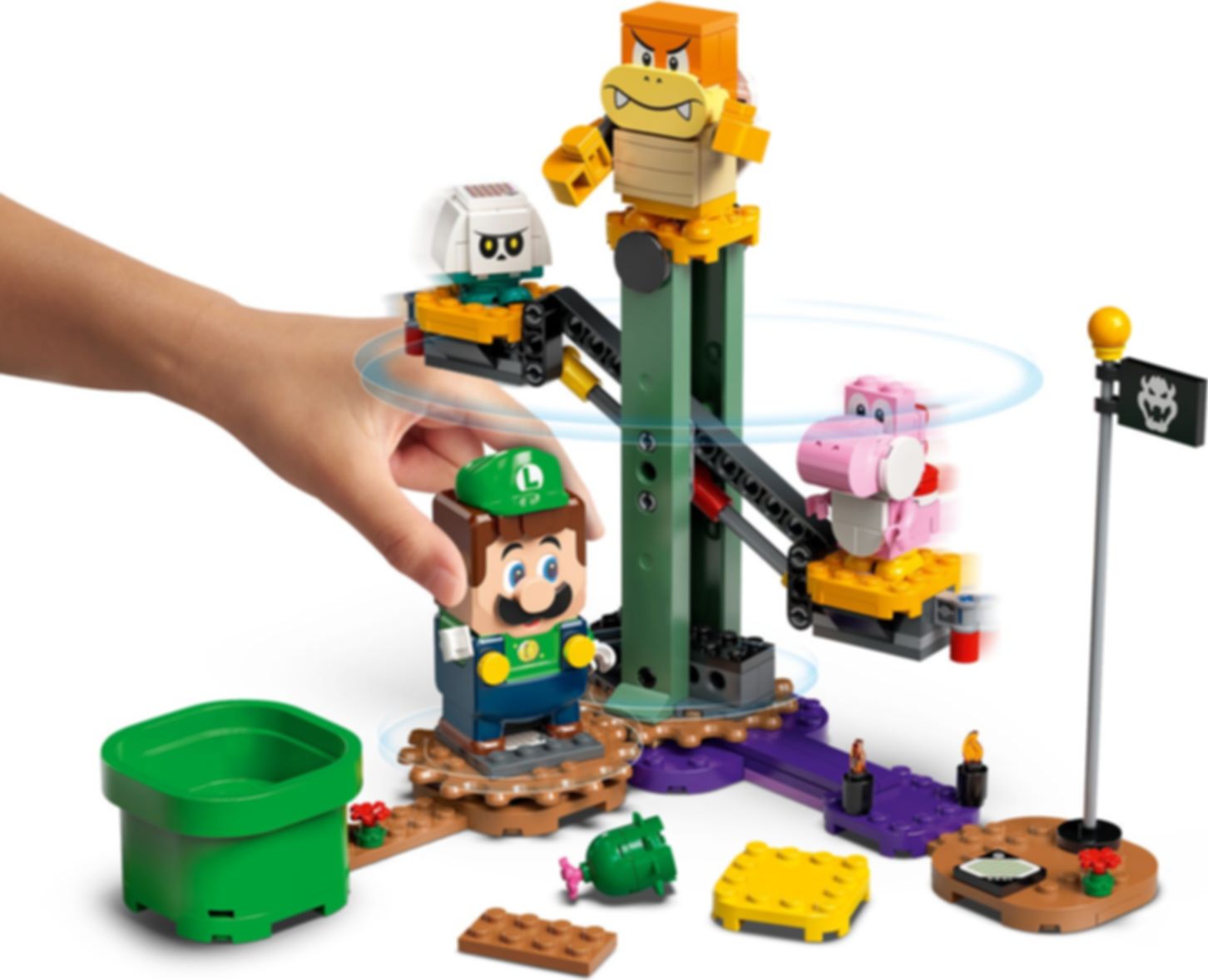 LEGO® Super Mario™ Teamwork-Paket spielablauf