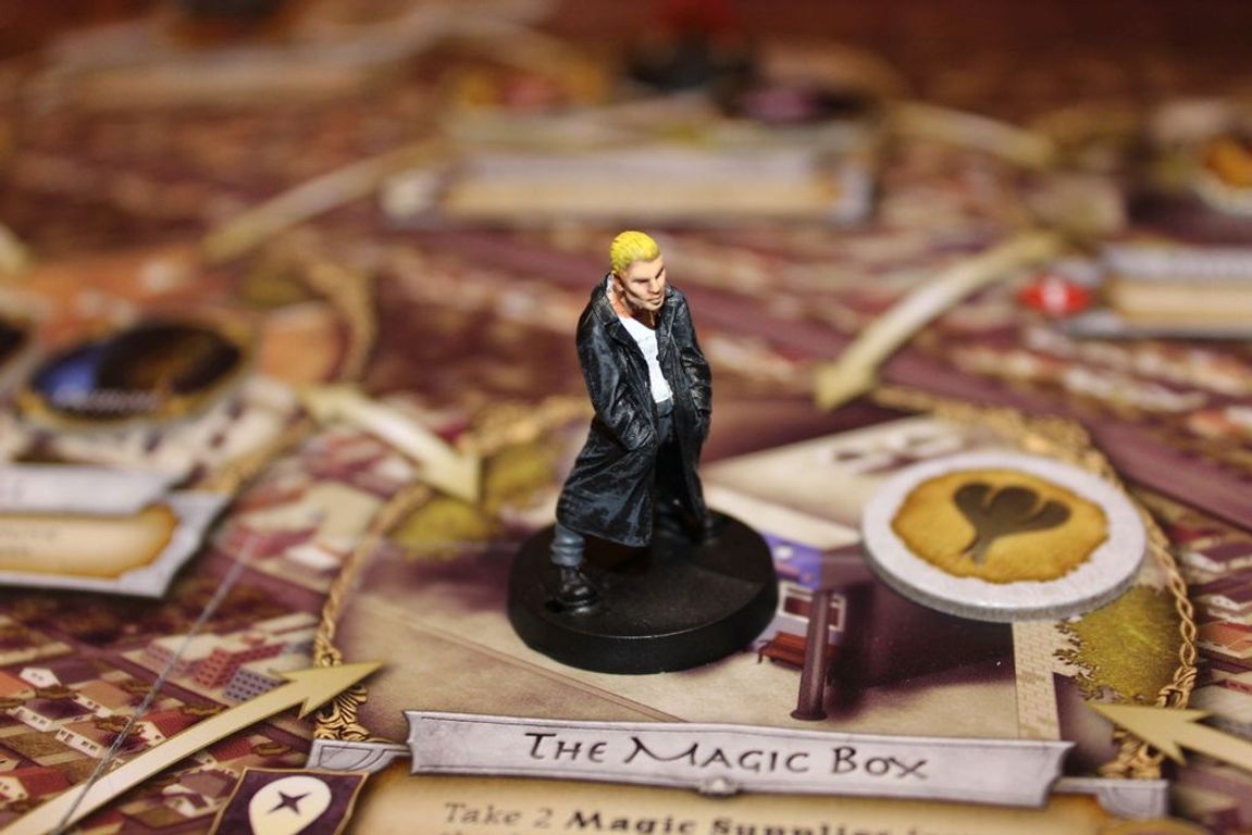 Buffy the Vampire Slayer: The Board Game components