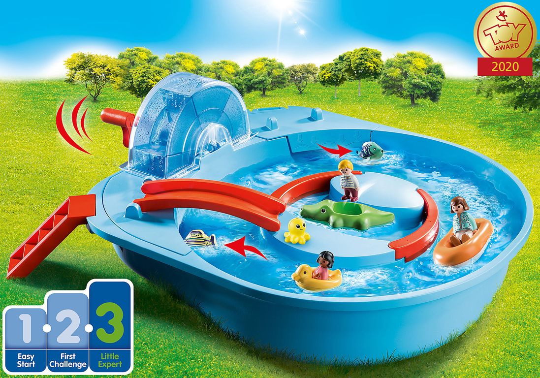 Playmobil® 1.2.3 Splish Splash Water Park