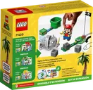 LEGO® Super Mario™ Uitbreidingsset: Rambi de neushoorn achterkant van de doos