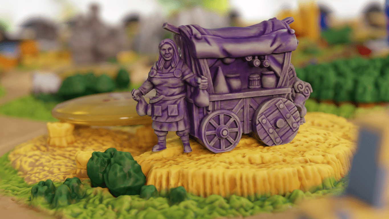 CATAN: 3D Expansions – Seafarers + Cities & Knights miniaturen