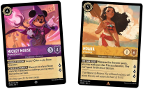 Disney Lorcana TCG - The First Chapter Starter Deck - Moana & Mickey cartas