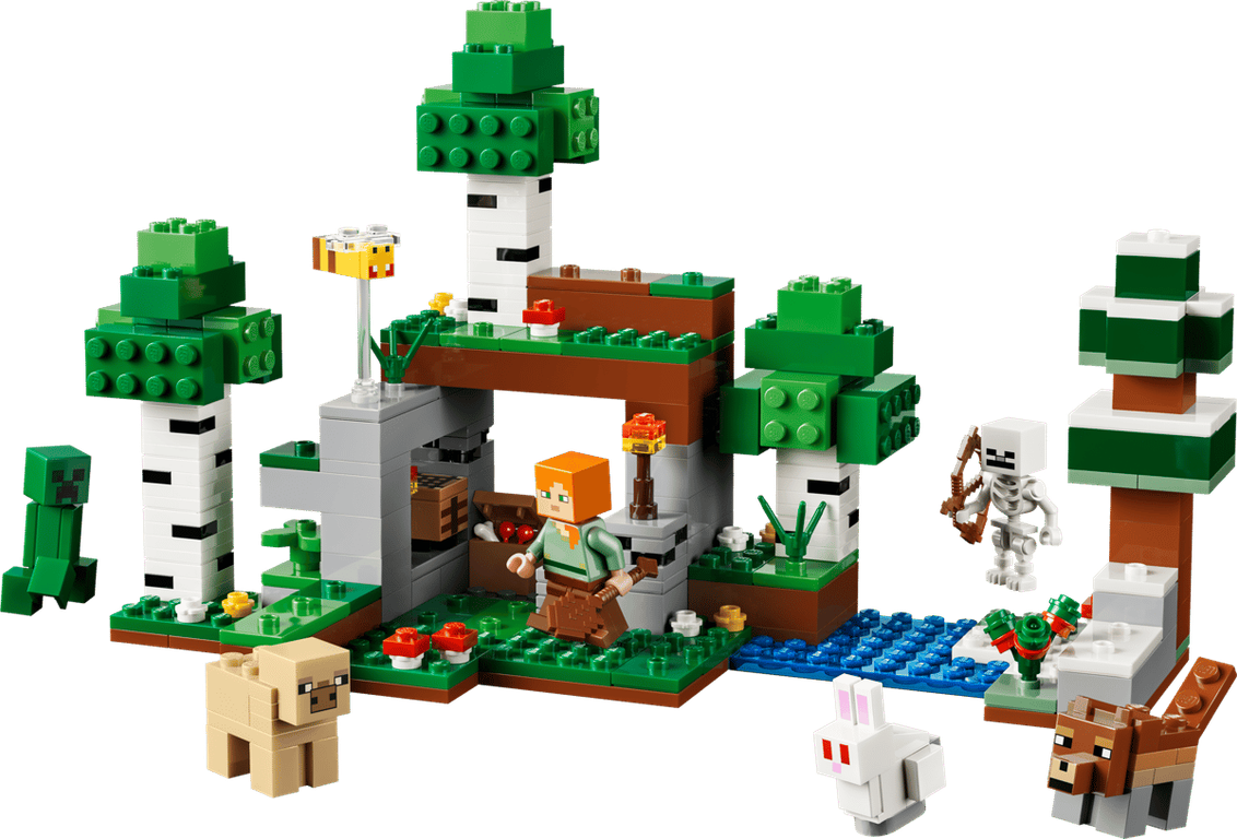 LEGO® Minecraft L'aventure de la première nuit composants