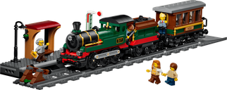 LEGO® City Vintage Steam Train components
