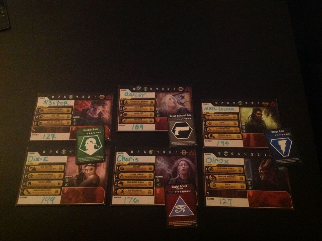 Shadowrun: Crossfire, Board Game