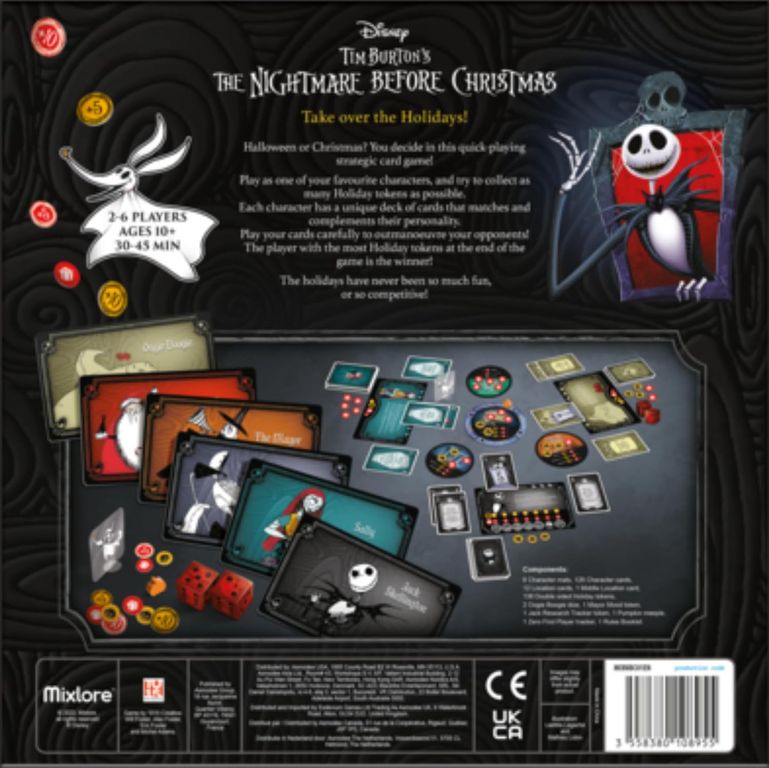 The Nightmare Before Christmas: Take Over the Holidays! torna a scatola