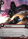 Star Wars: Het Kaartspel - De ontsnapping van Hoth Aggression kaart