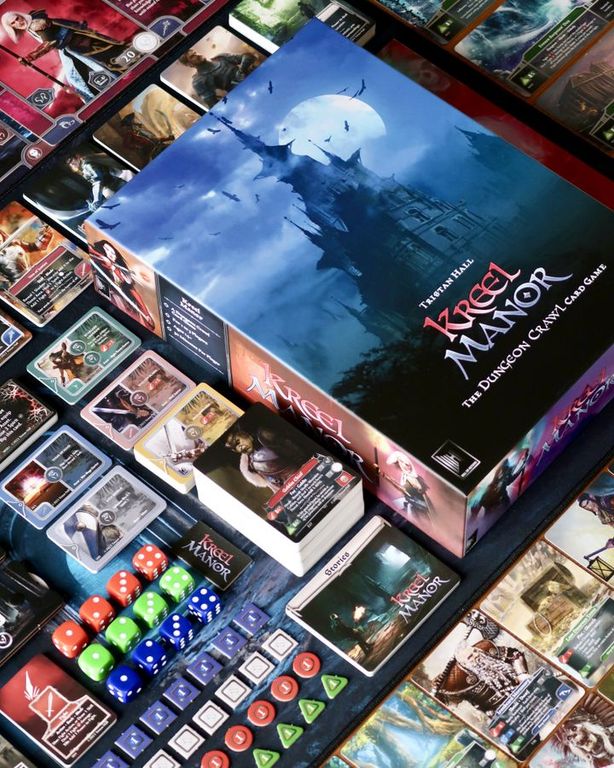 Kreel Manor: The Dungeon Crawl Card Game box