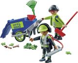 Playmobil® City Action Street Cleaning Team components