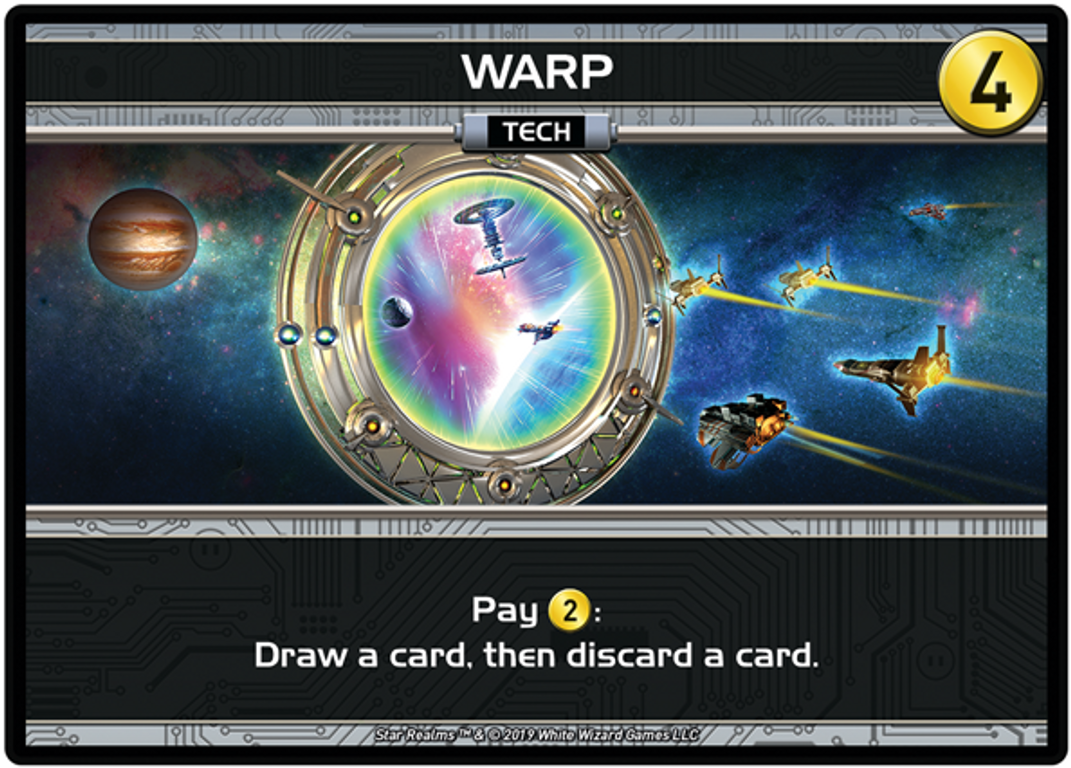 Star Realms: High Alert – Tech Warp karte