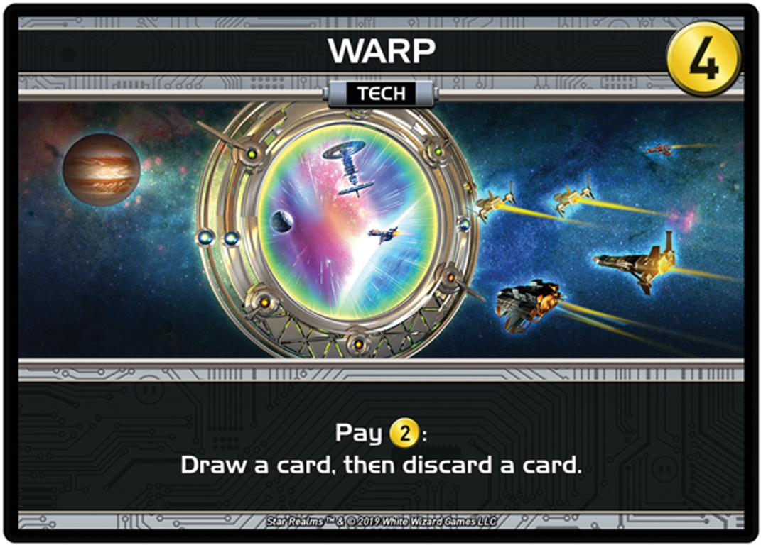 Star Realms: High Alert – Tech Warp carte