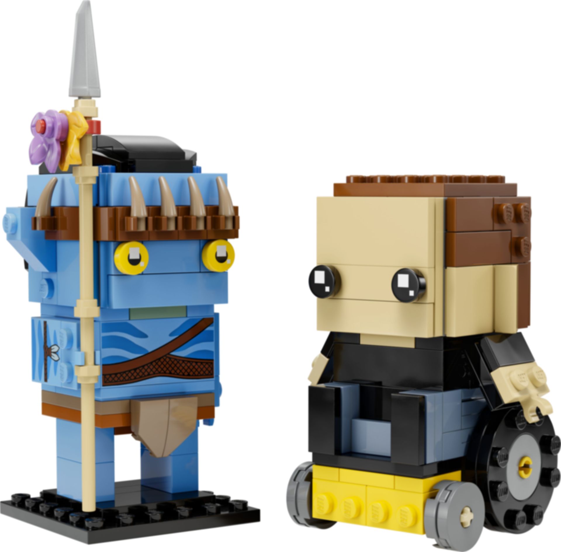LEGO® BrickHeadz™ Jake Sully en zijn avatar componenten
