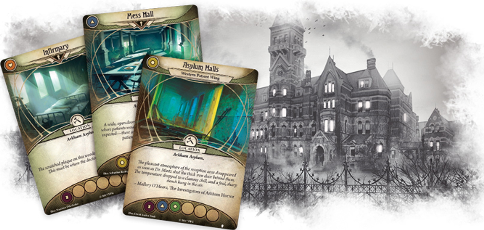 Horreur à Arkham: Le Jeu de Cartes – Le Serment Indicible: Paquet Mythe cartes