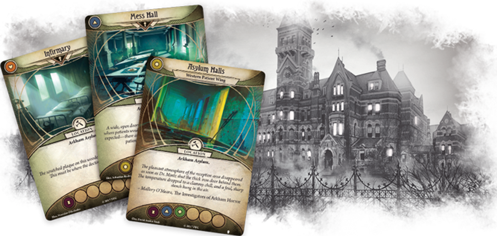 Arkham Horror: Das Kartenspiel – Der Unaussprechliche Eid: Mythos-Pack karten