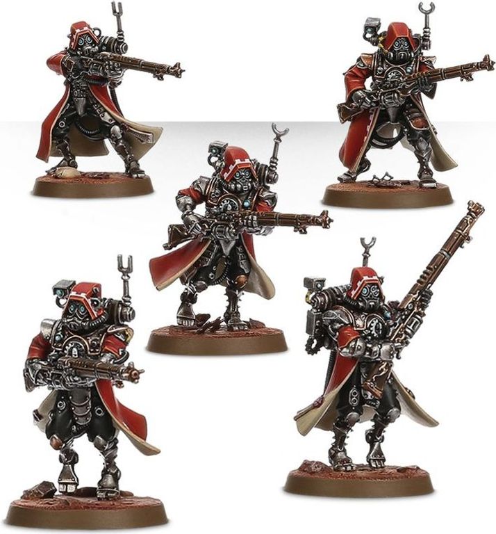 Warhammer 40,000: Adeptus Mechanicus - Skitarii miniaturen