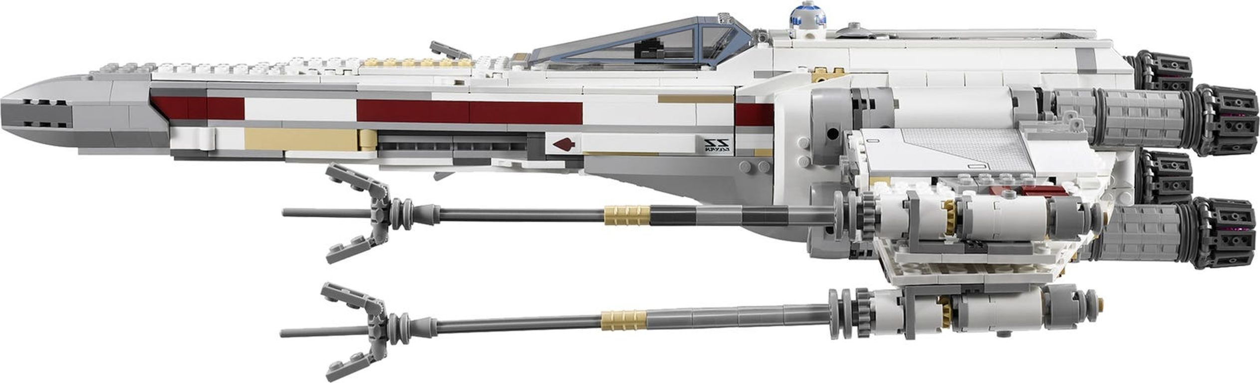 LEGO® Star Wars Red Five X-wing Starfighter™ components