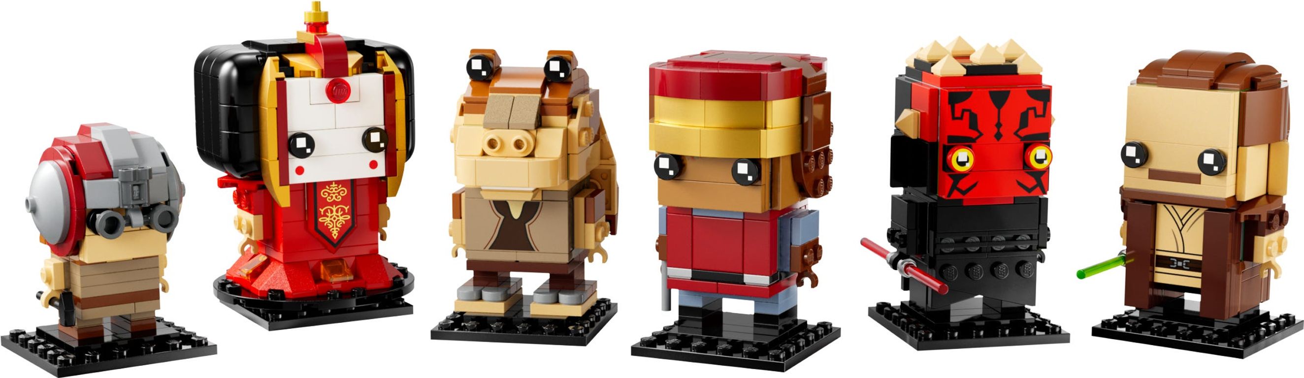 LEGO® BrickHeadz™ La Amenaza Fantasma personajes