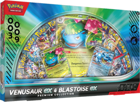 Pokémon TCG: Venusaur ex & Blastoise ex Premium Collection