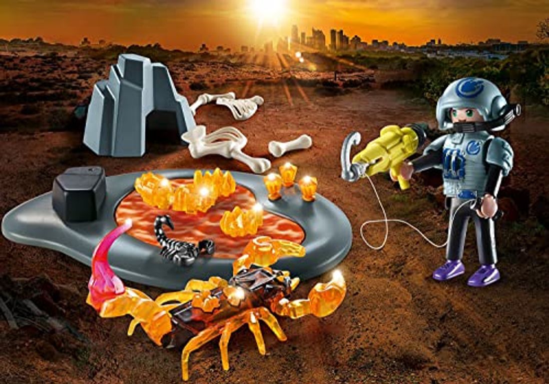 Playmobil® Dino Rise Fire Scorpion gameplay