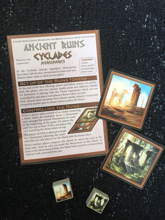 Cyclades: Monuments manual