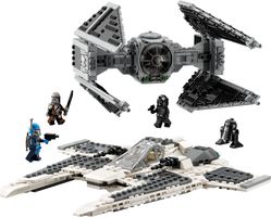 LEGO® Star Wars Le chasseur Fang Mandalorien contre le TIE Interceptor™