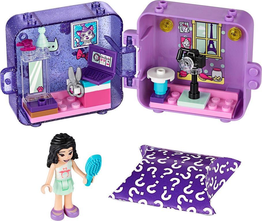 LEGO® Friends Emma's Play Cube components