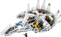 LEGO® Star Wars Le Faucon Millenium du raid de Kessel intérieur