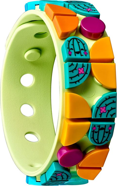 LEGO® DOTS Cool Cactus Bracelet components