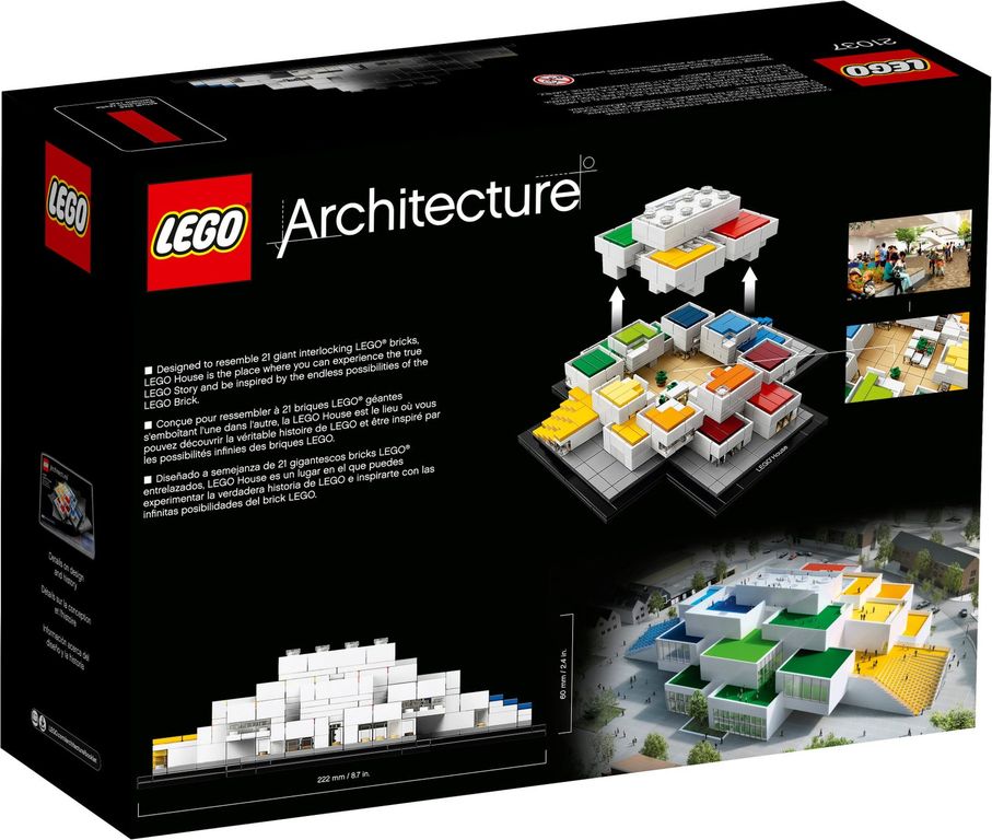 LEGO® Architecture LEGO® House rückseite der box