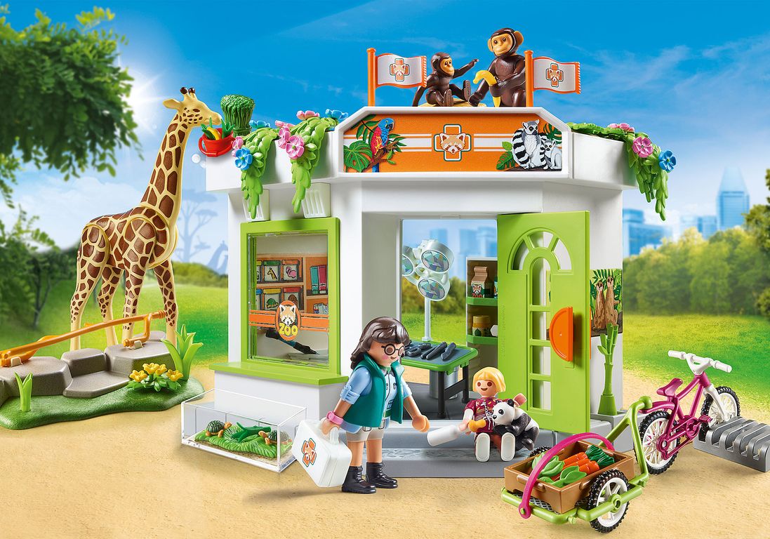 Playmobil® Family Fun Zoo Veterinary Practice gameplay