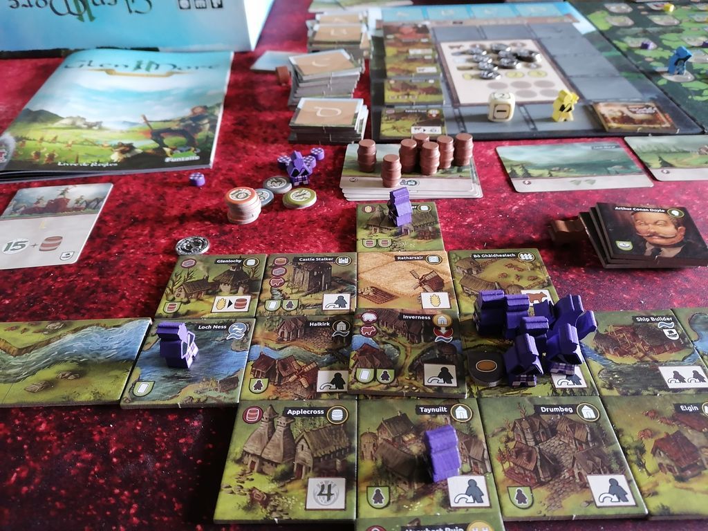 Glen More II: Highland Games components