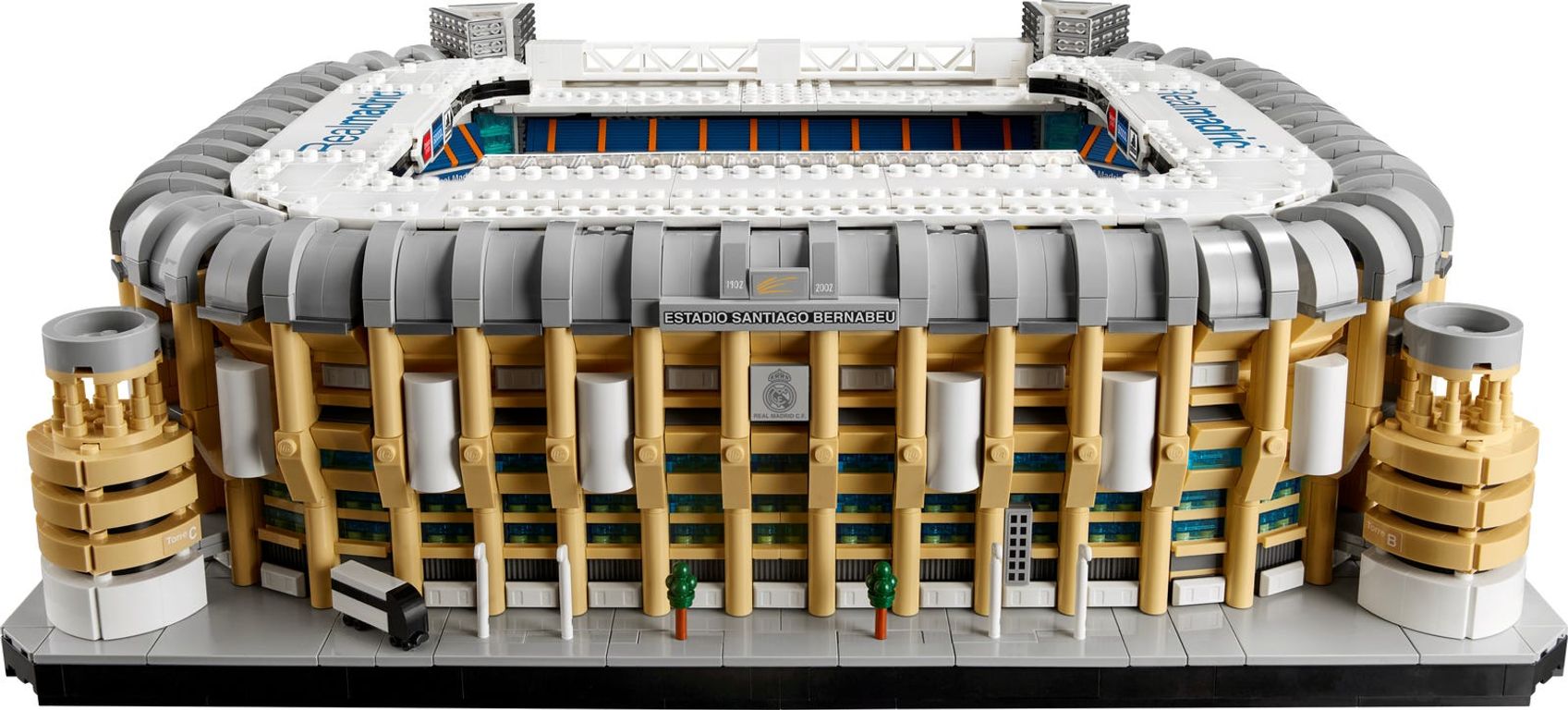 Le stade Santiago Bernabéu du Real Madrid composants