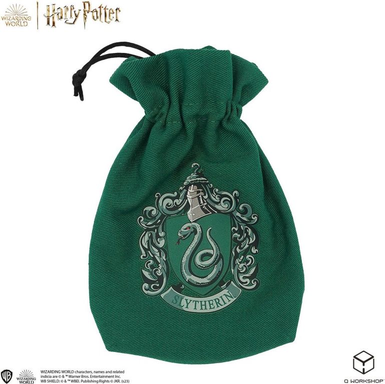 Harry Potter. Slytherin Modern Dice Set - Green partes