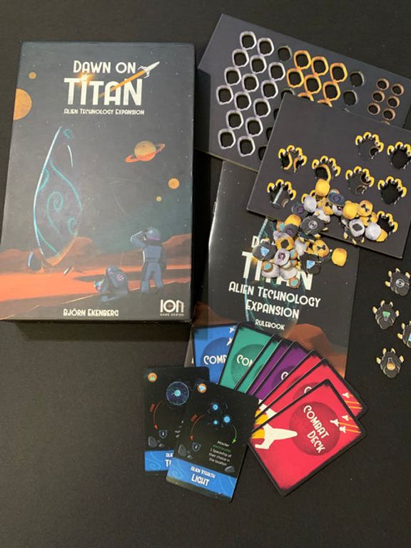 Dawn on Titan: Alien Technology components