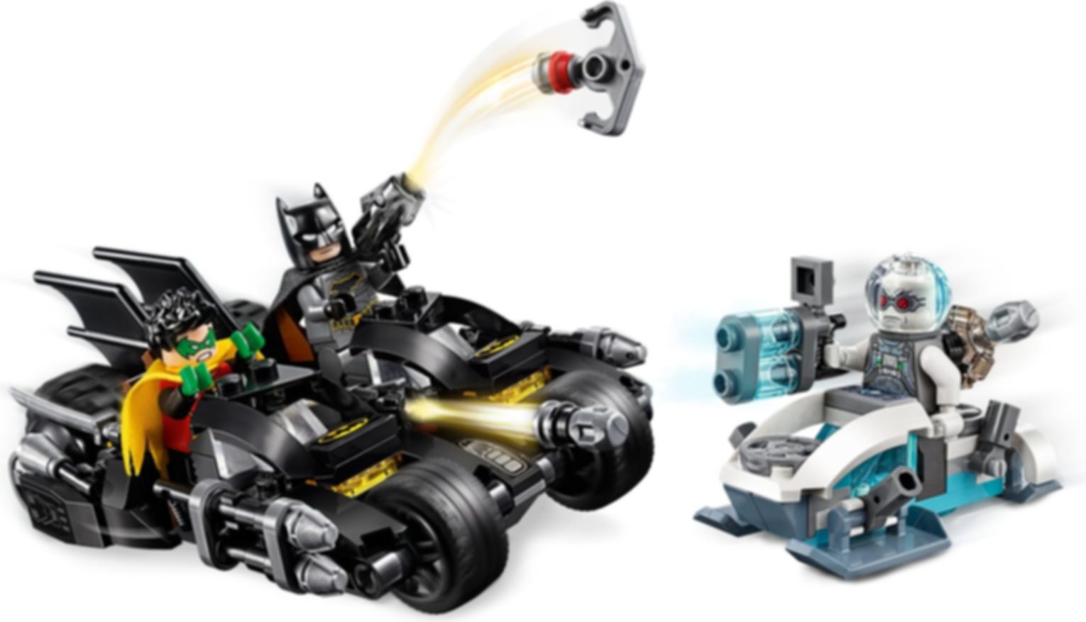 LEGO® DC Superheroes Mr. Freeze™ Batcycle™ Battle gameplay