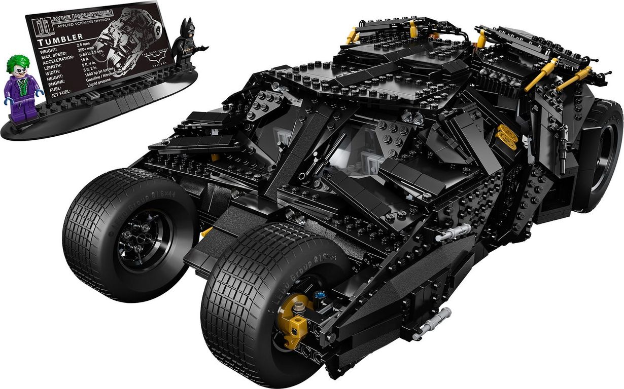 LEGO® DC Superheroes The Tumbler components